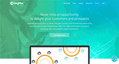 Desktop Screenshot of pingpilot.com